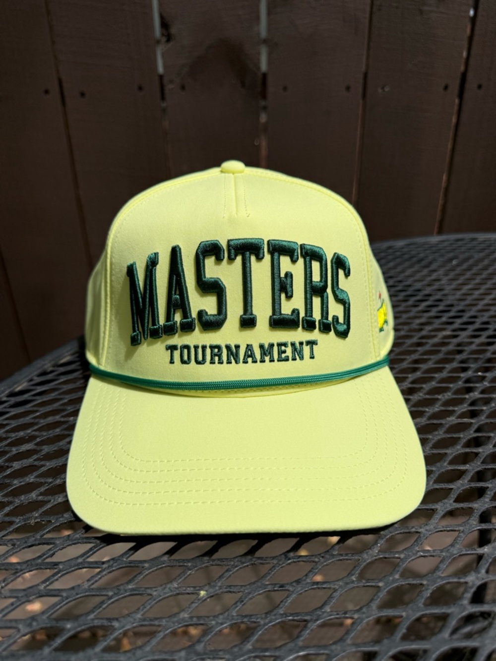 NEW with tag Masters Tournament Yellow Hat